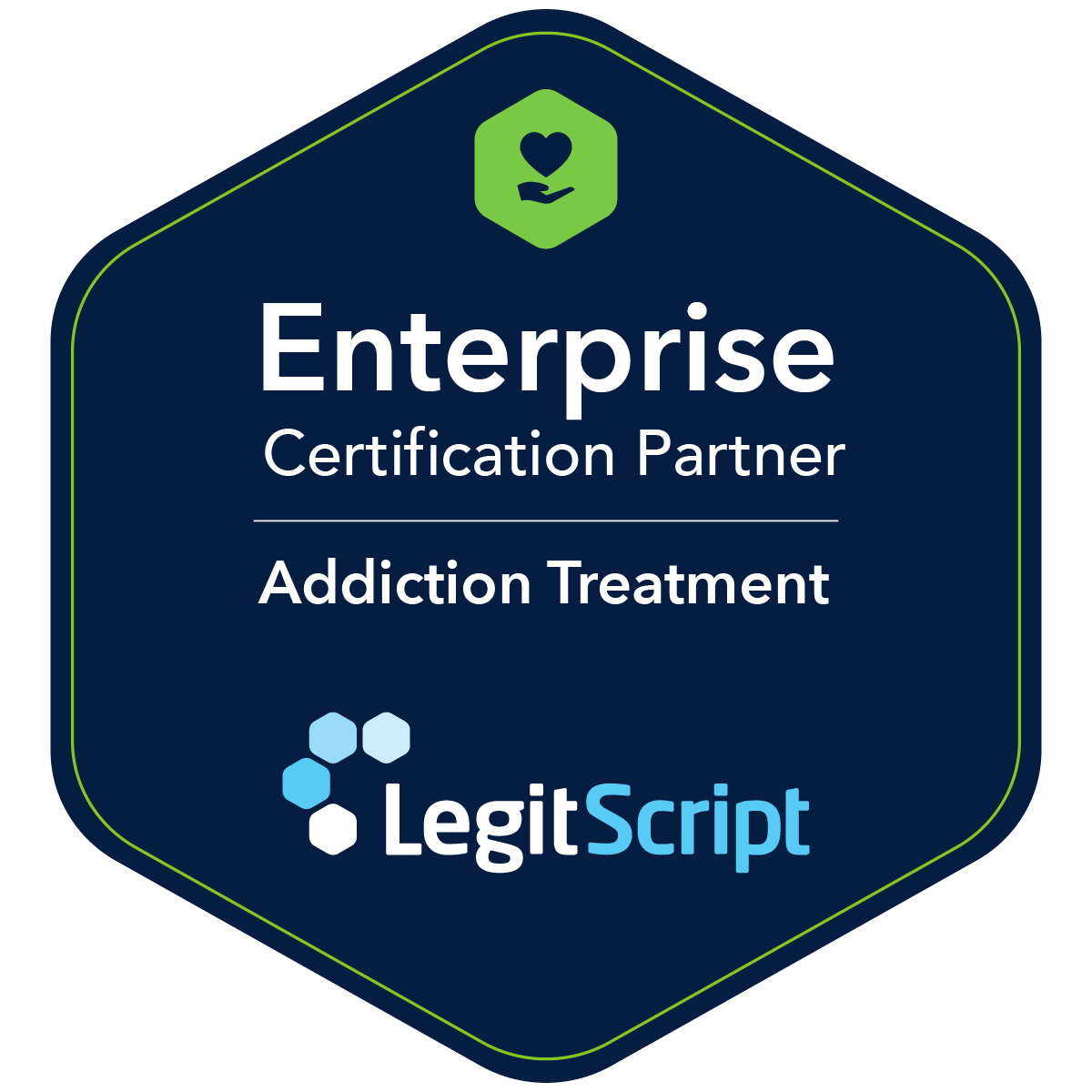 LegitScript Addiction Treatment Certification for clinics with 1-9 locations (price per location)